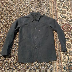 VINTAGE LEVIS WORK CHORE JACKET COAT MEDIUM